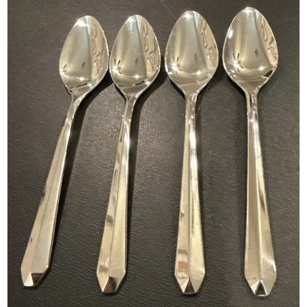Imperial‎ International Status Korea Teaspoon Spoons Stainless Steel Set Of 4